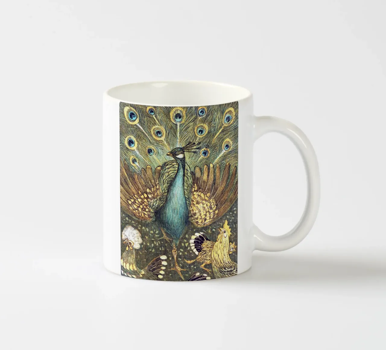 Peacock - Theo Van Hoytema tazza in ceramica da apoloprints