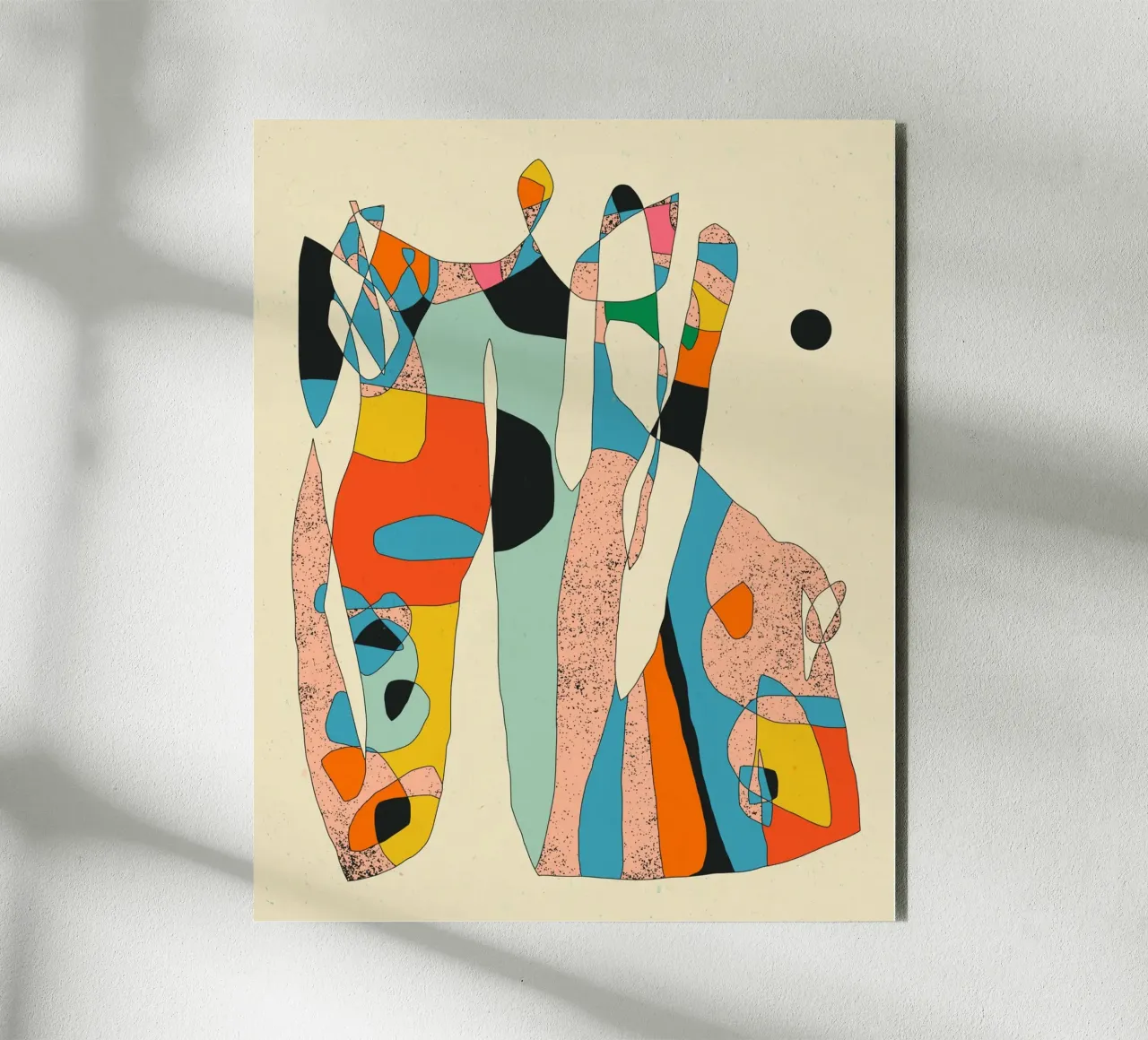 SCRIBBLE (2) alluminio dibond da Jazzberry Blue