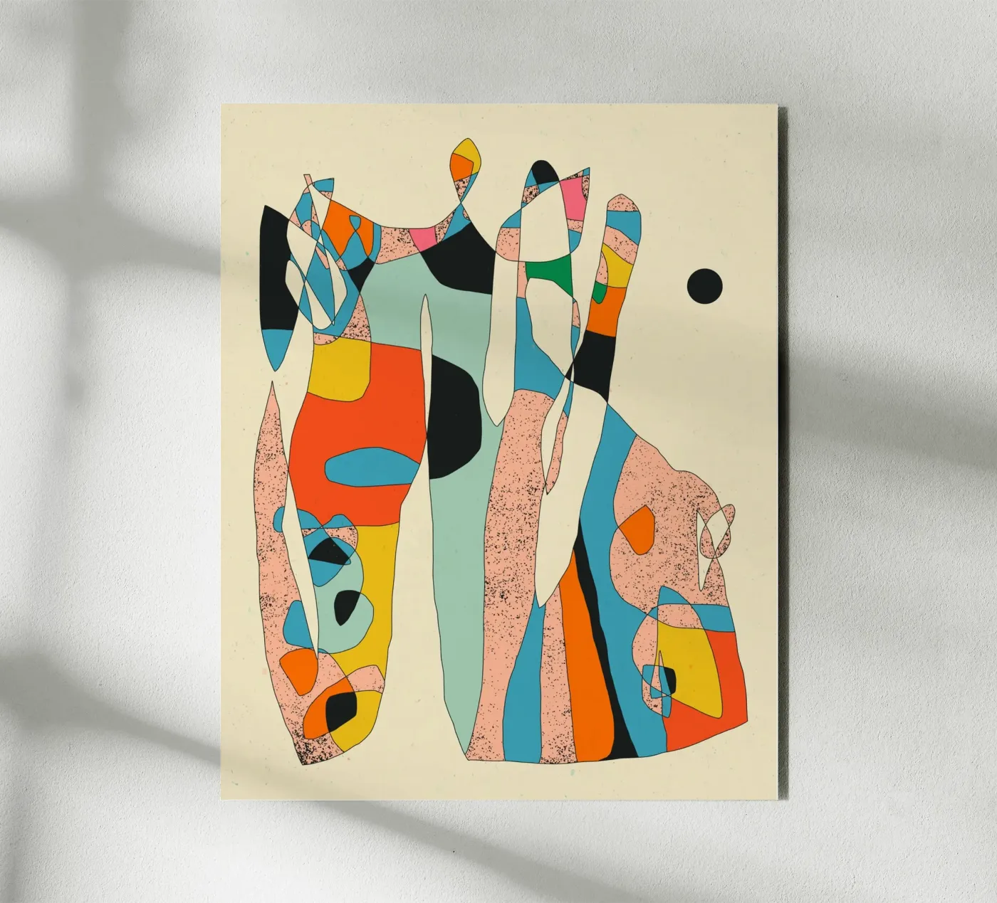 SCRIBBLE (2) alu-dibond by Jazzberry Blue