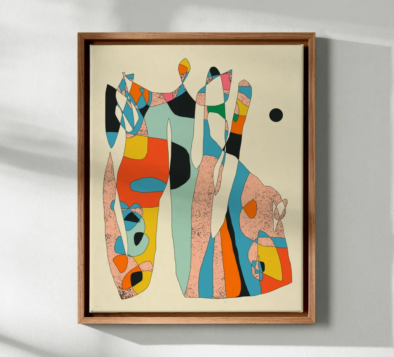 SCRIBBLE (2) canvas by Jazzberry Blue