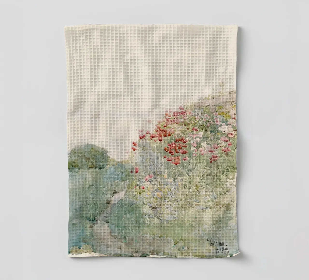 Field of Poppies by Childe Hassam canovaccio da cucina da apoloprints