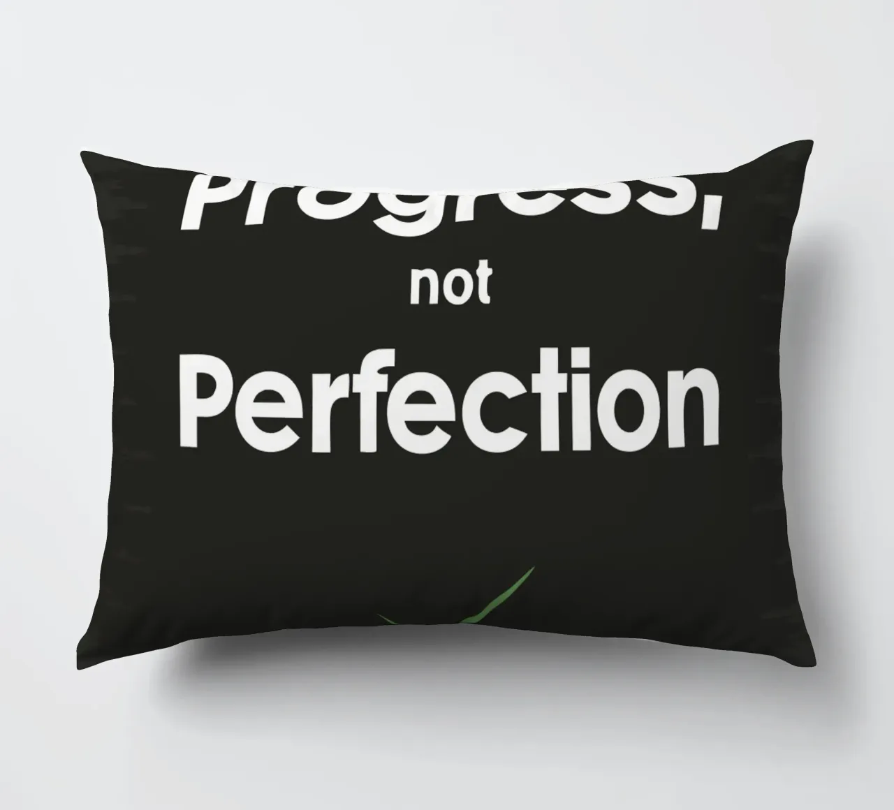 progresso non perfezione cuscino da logic