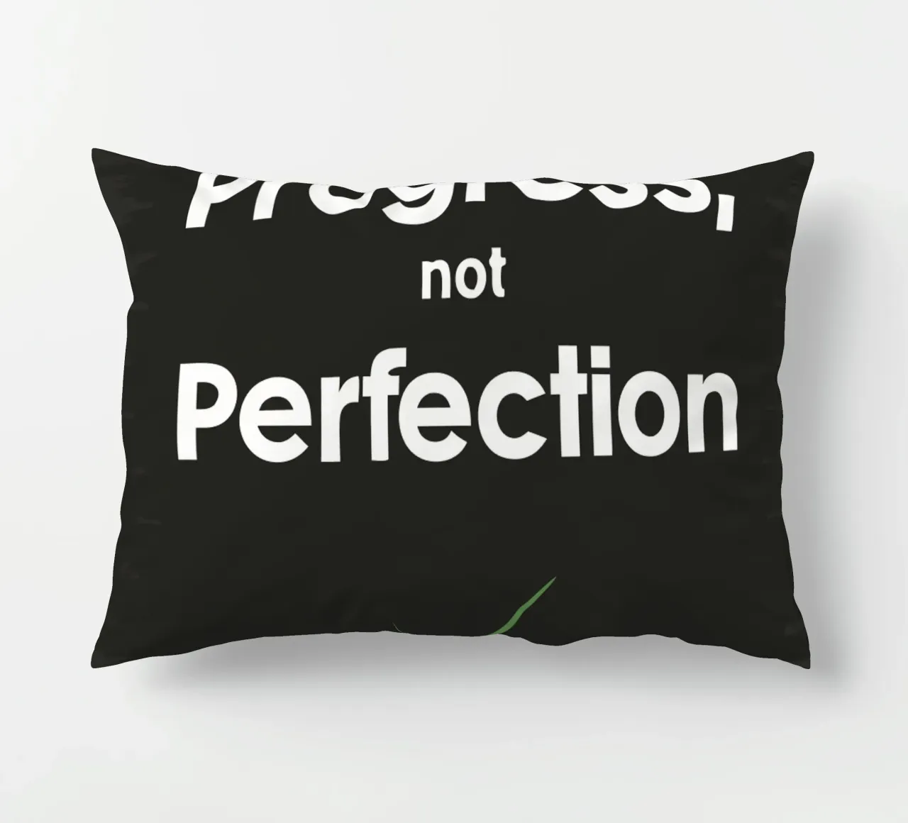 progresso non perfezione cuscino da logic