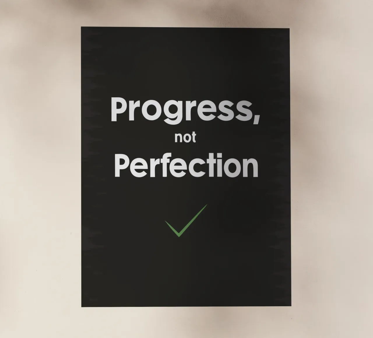 progresso non perfezione pellicola backlit da logic