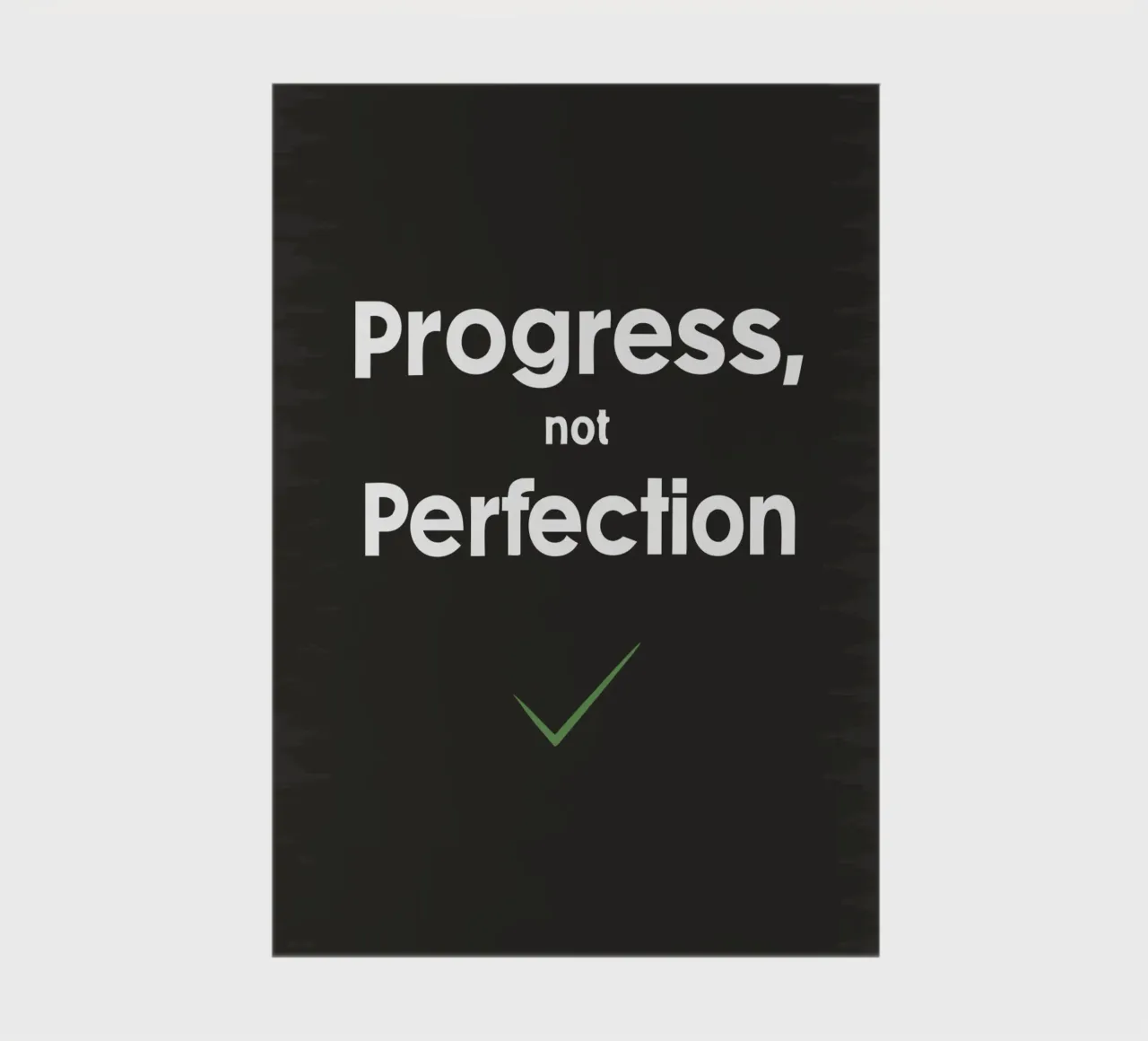 progress not perfection notebook by logic