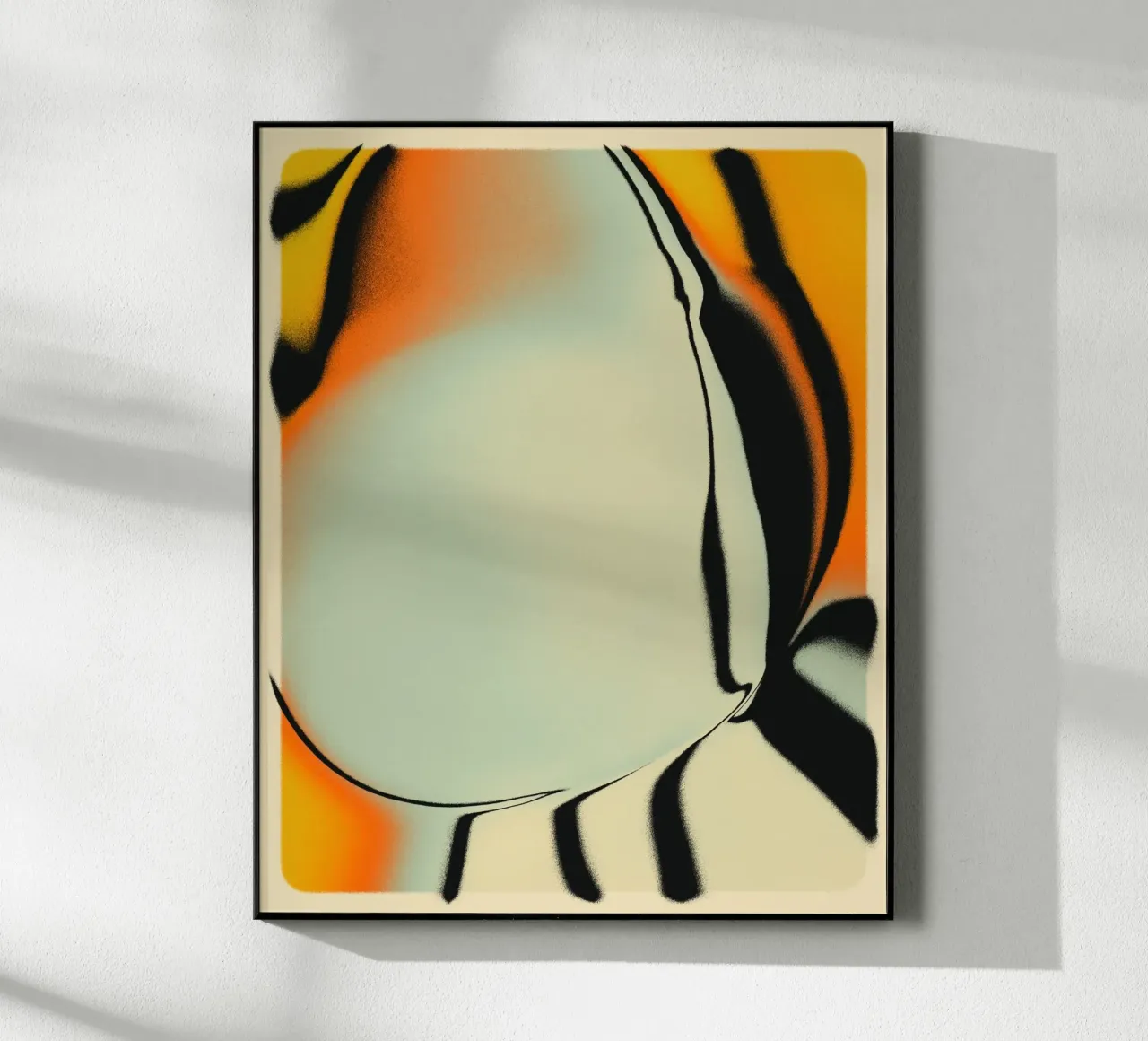 FLOW (2) Acryl-Glas von Jazzberry Blue