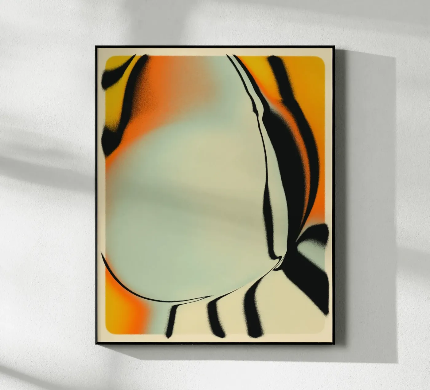 FLOW (2) Acryl-Glas von Jazzberry Blue