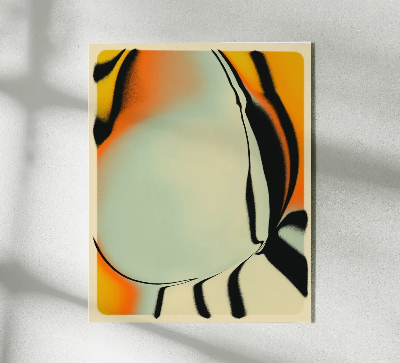 FLOW (2) Acryl-Glas von Jazzberry Blue