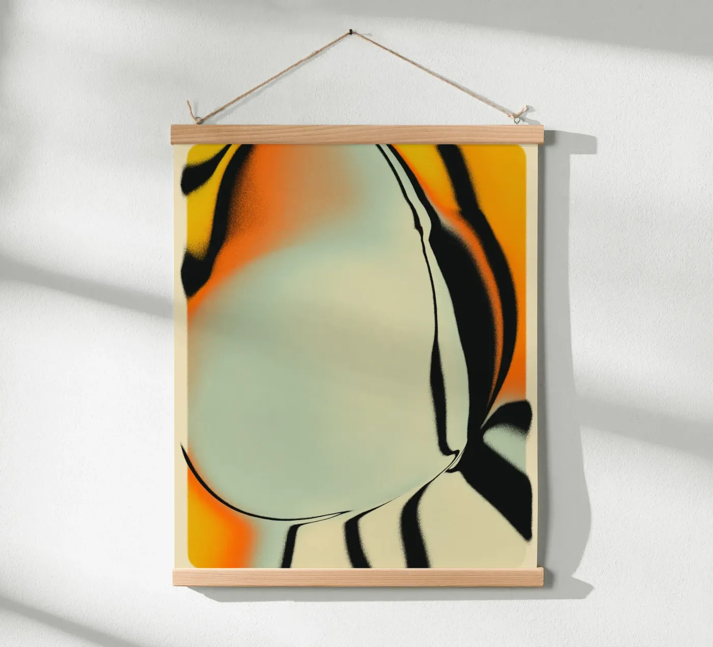 FLOW (2) Poster von Jazzberry Blue