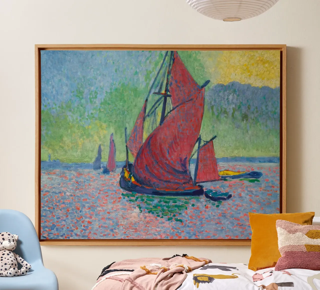 André Derain - Red Sail canvas by ARTOTHEK