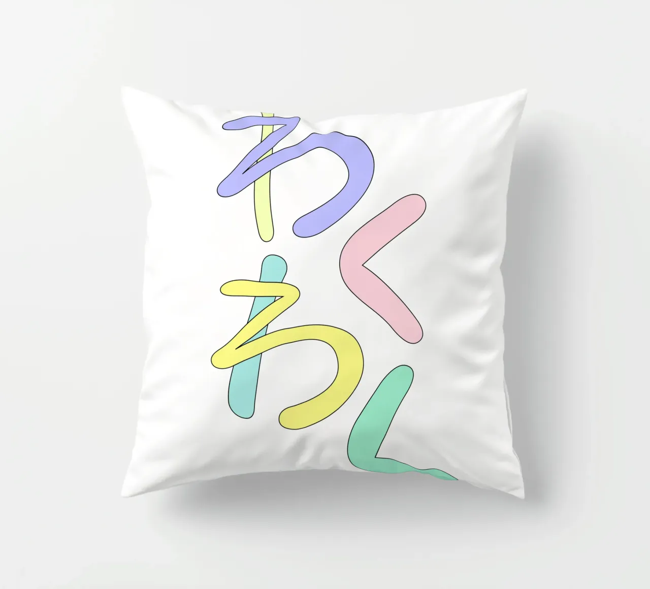 WAKUWAKU -JAPANESE cuscino da natural neutral