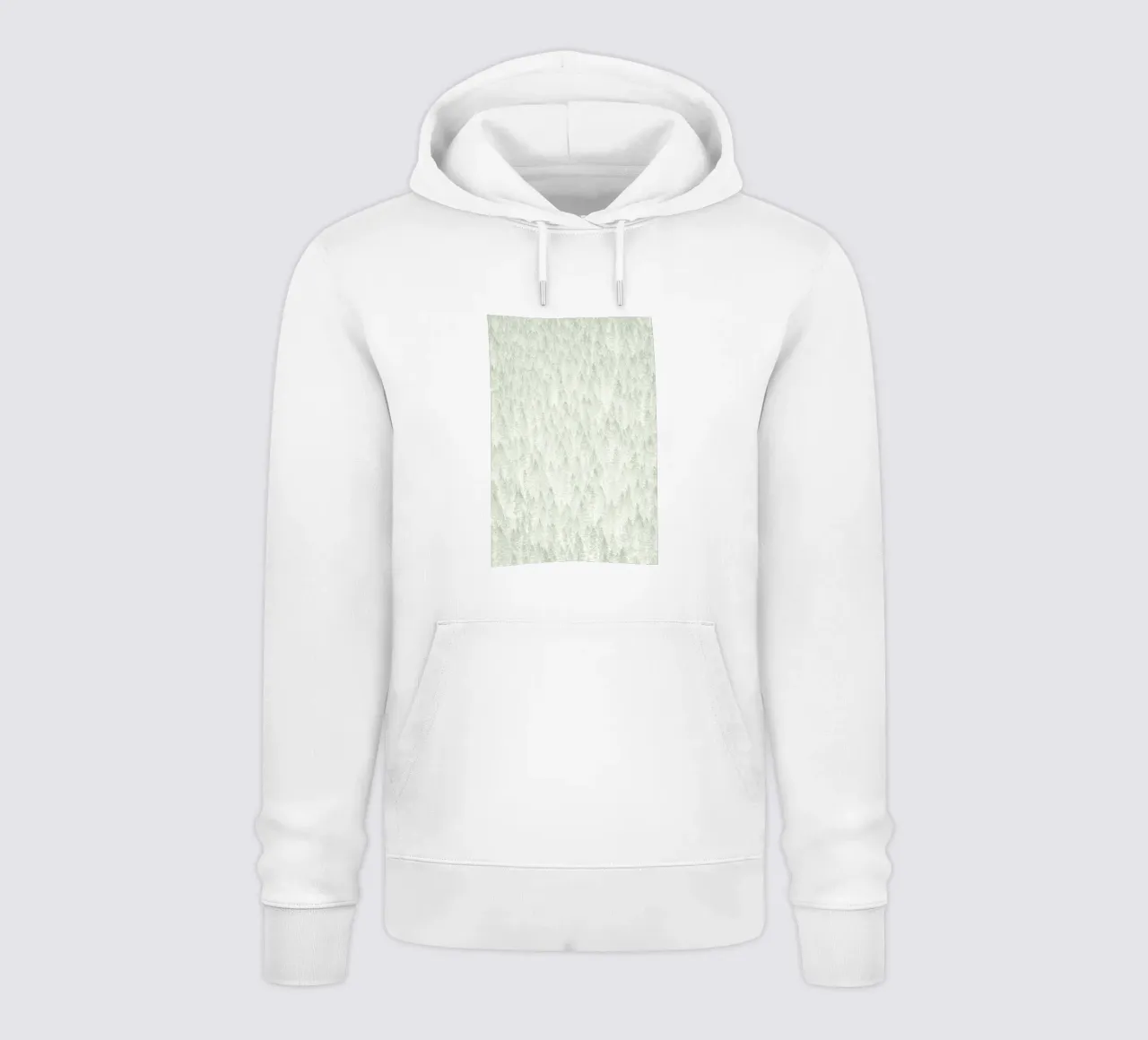 Sage Conifer Forest felpa con cappuccio da apoloprints