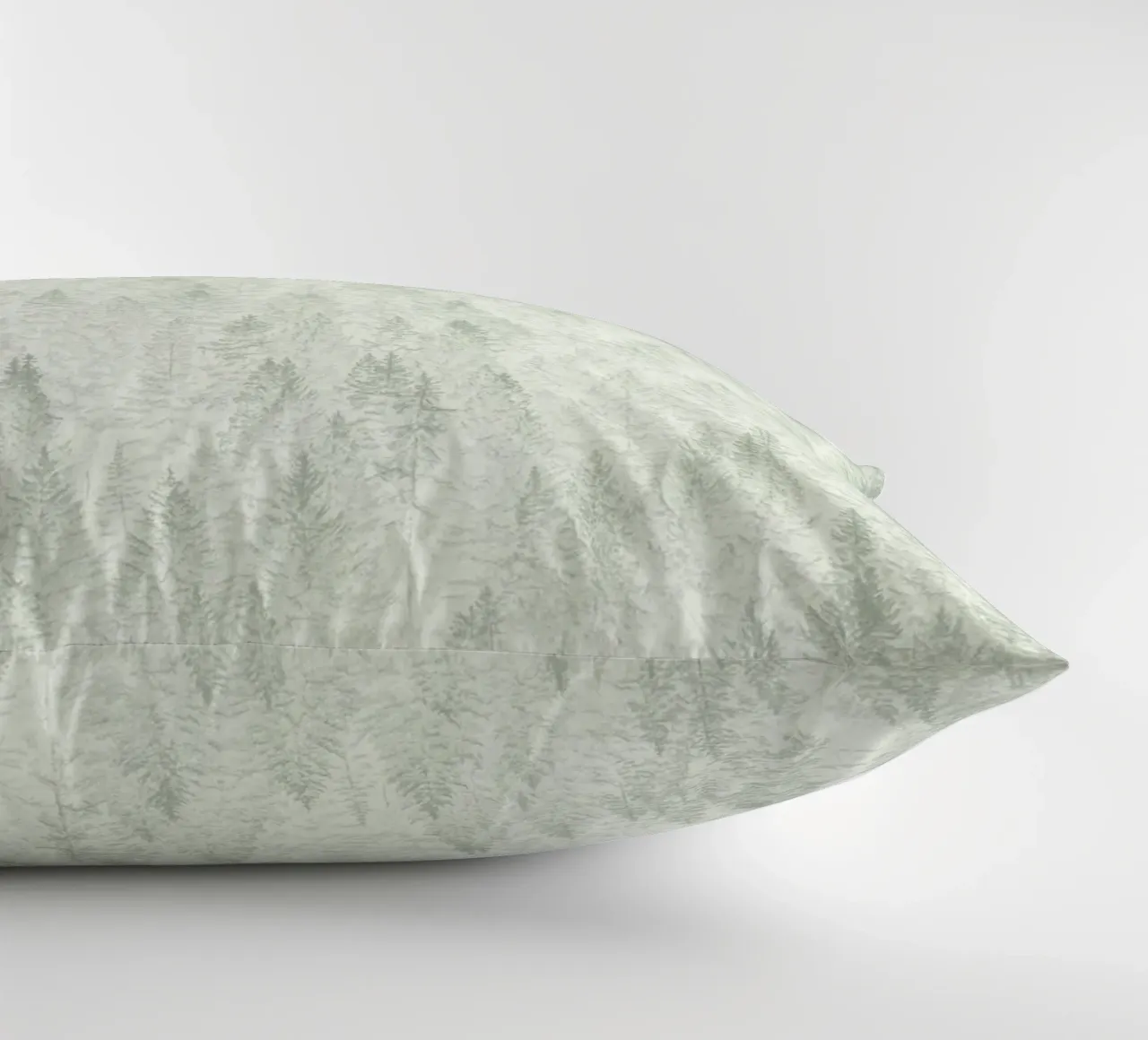 Sage Conifer Forest cuscino da apoloprints