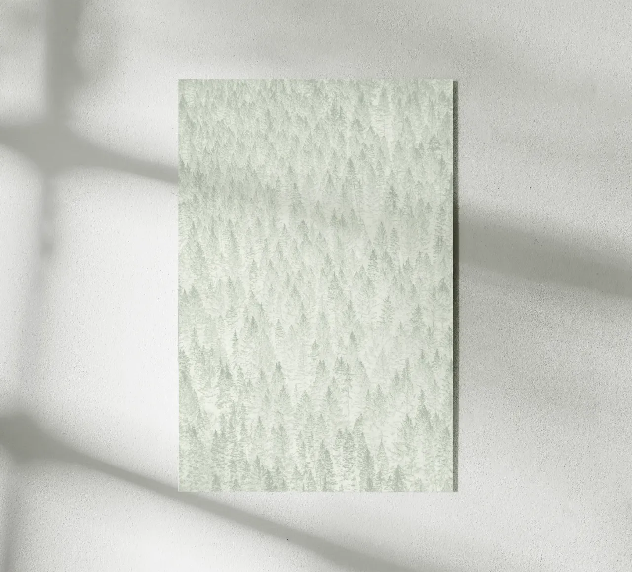 Sage Conifer Forest plexiglass da apoloprints