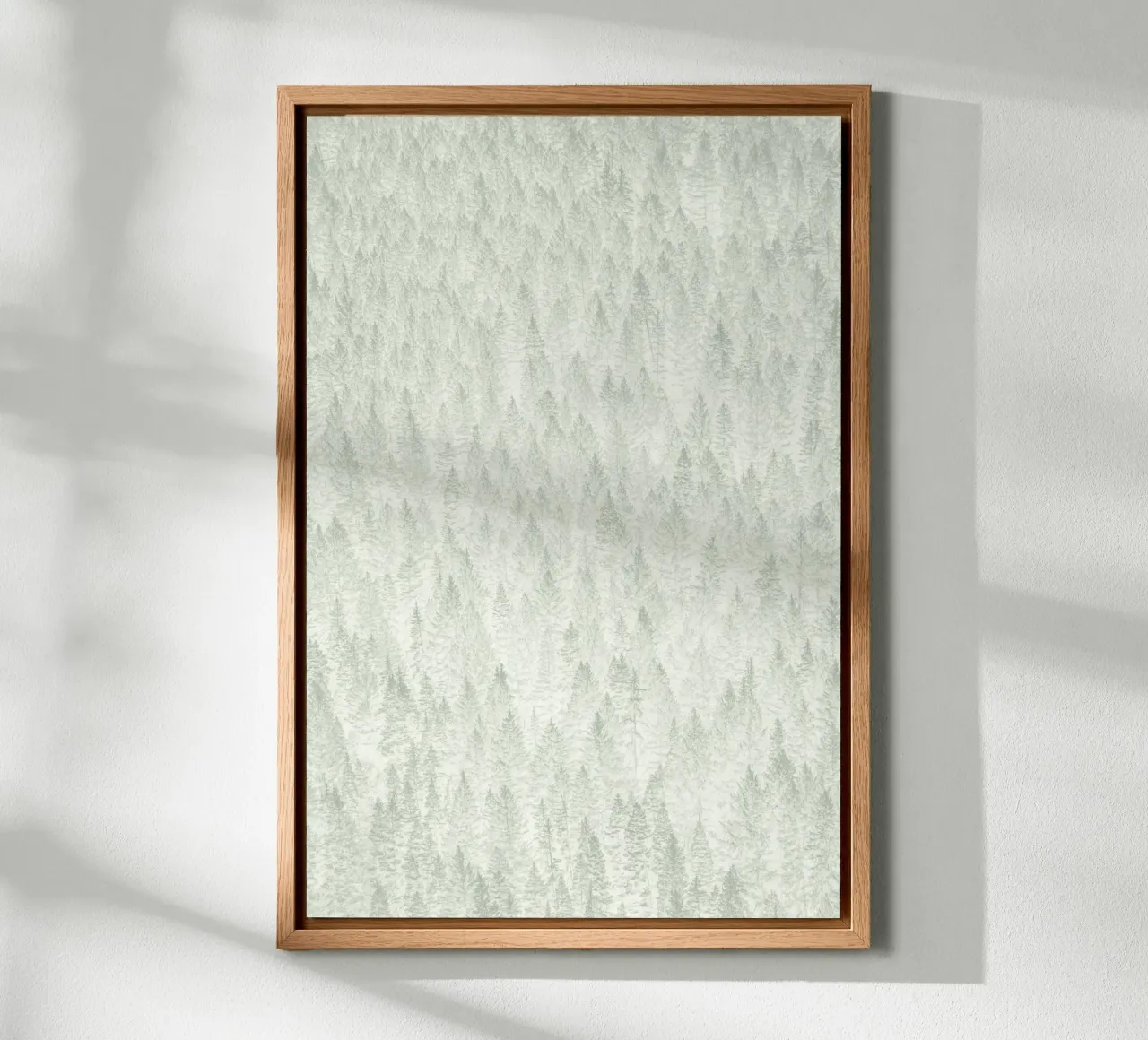 Sage Conifer Forest tela da apoloprints