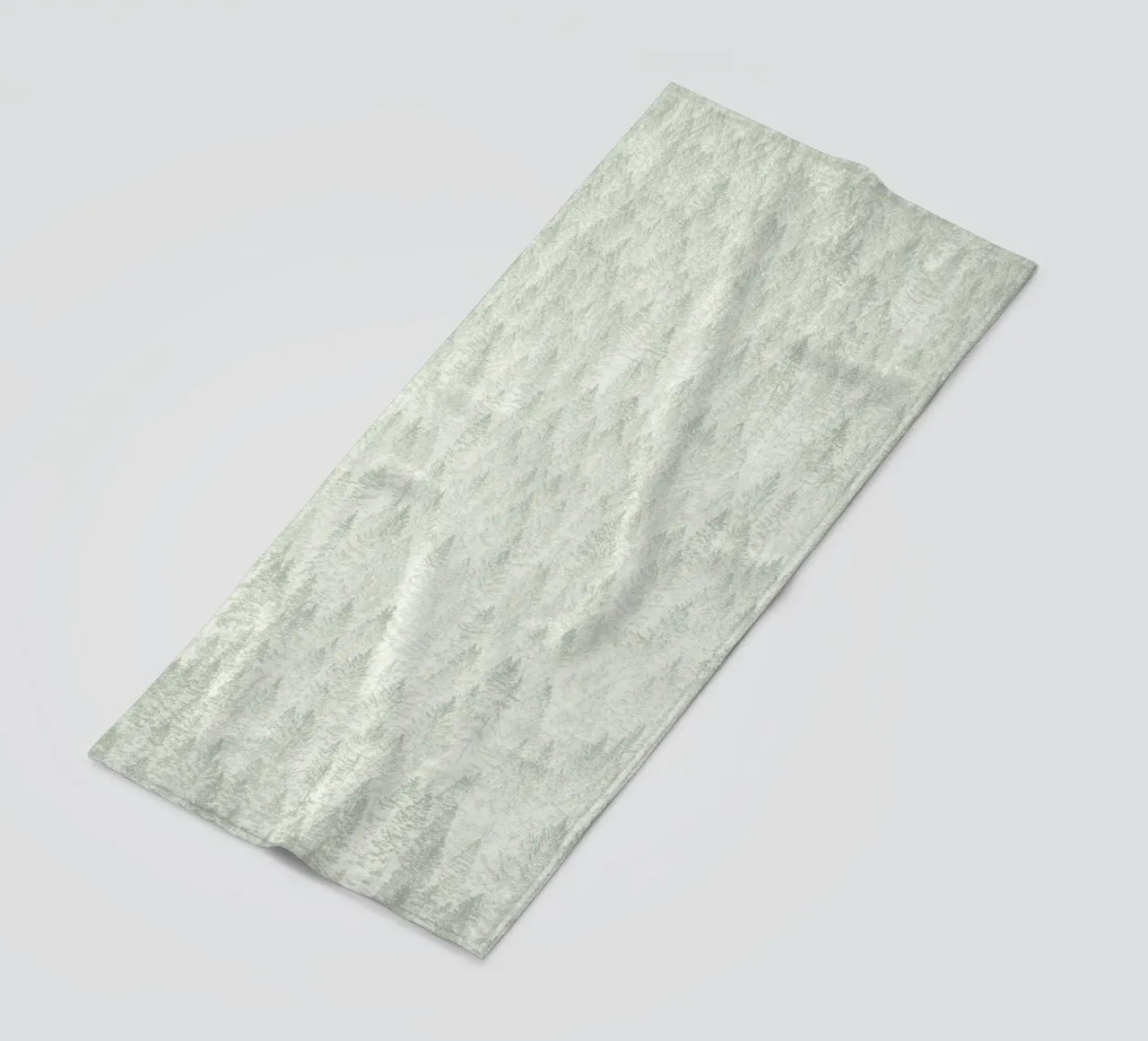 Sage Conifer Forest telo mare da apoloprints