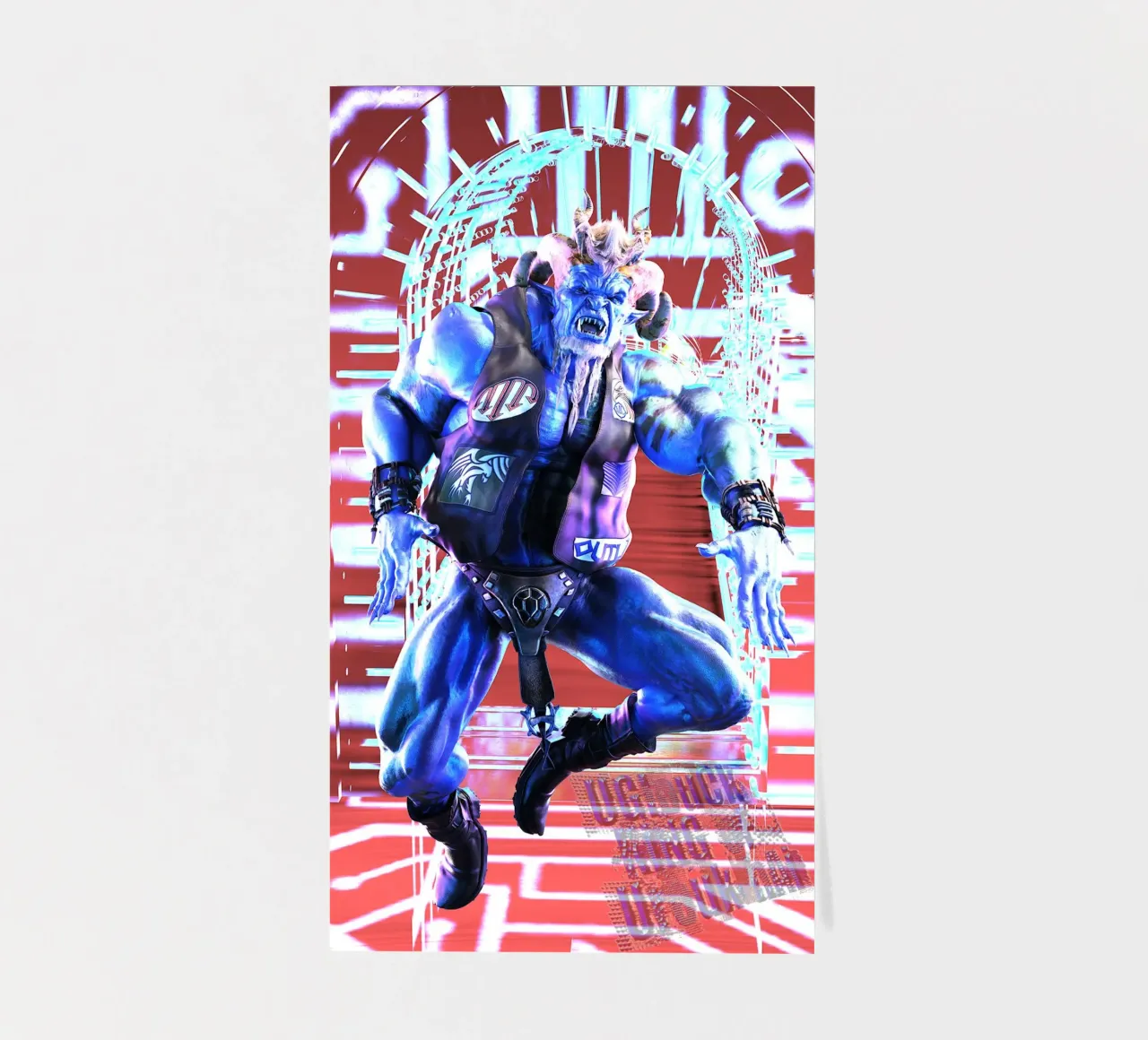 Uglouk Orc King of the Urouk-hai of Asgard sticker sheet by the-witcher