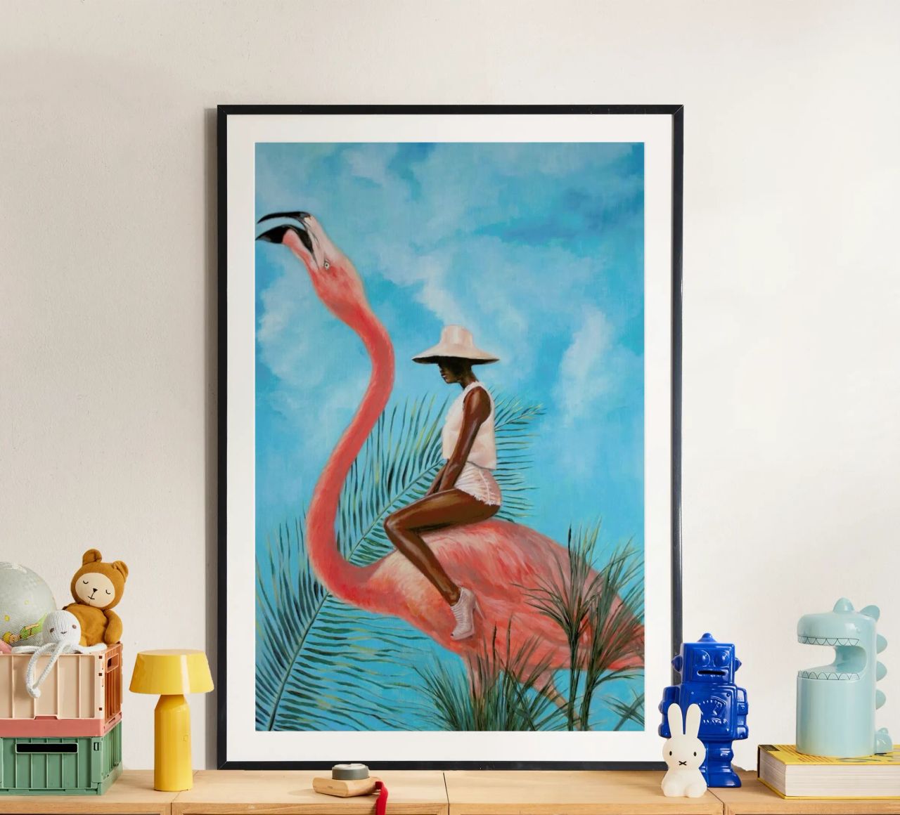 Mariage At The Plastic Garden Poster von Alexander Grahovsky