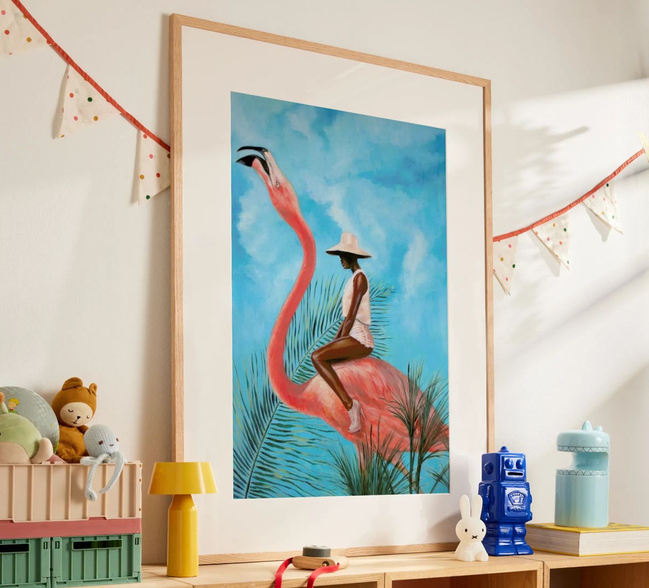 Mariage At The Plastic Garden Poster von Alexander Grahovsky