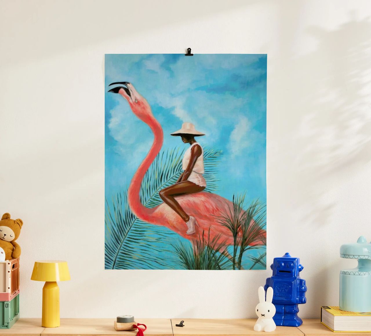 Mariage At The Plastic Garden Poster von Alexander Grahovsky