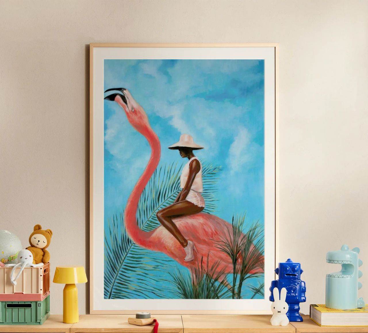 Mariage At The Plastic Garden Poster von Alexander Grahovsky
