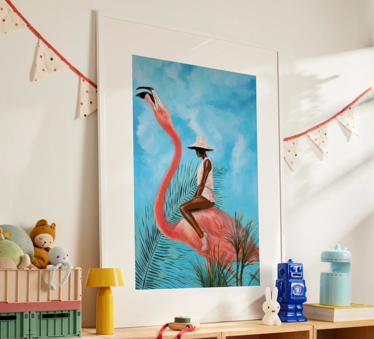 Mariage At The Plastic Garden Poster von Alexander Grahovsky