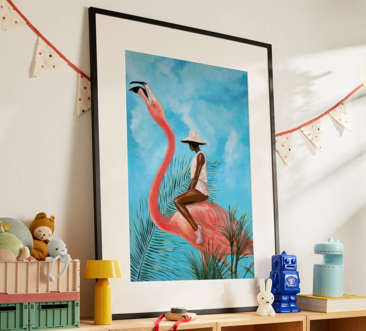 Mariage At The Plastic Garden Poster von Alexander Grahovsky