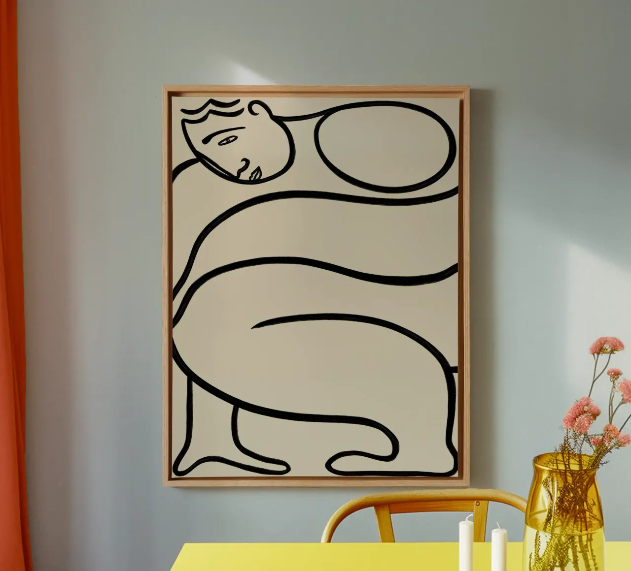 Simple Stories No 2 tela con Cornice a cassetta da treechild