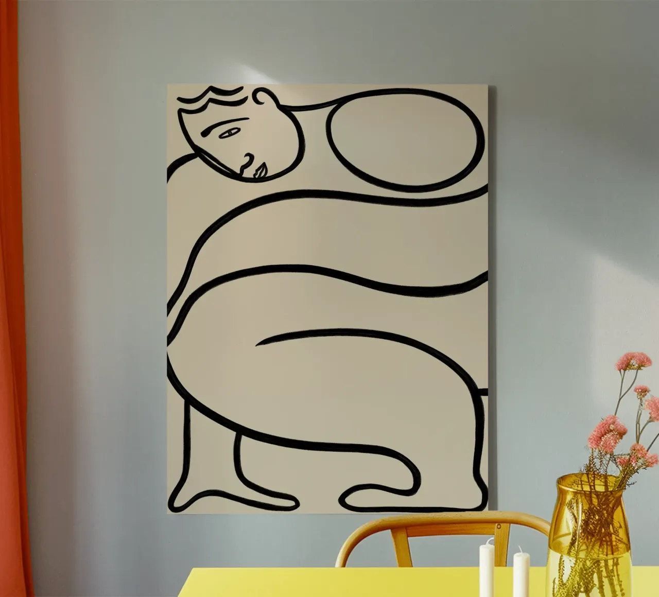 Simple Stories No 2 tela con Cornice a cassetta da treechild