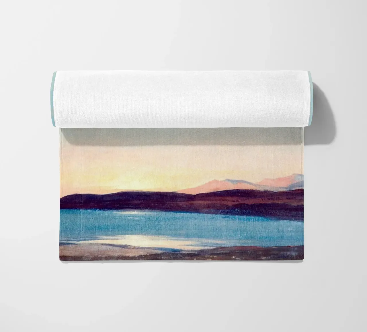 Sunset Lake telo mare da apoloprints