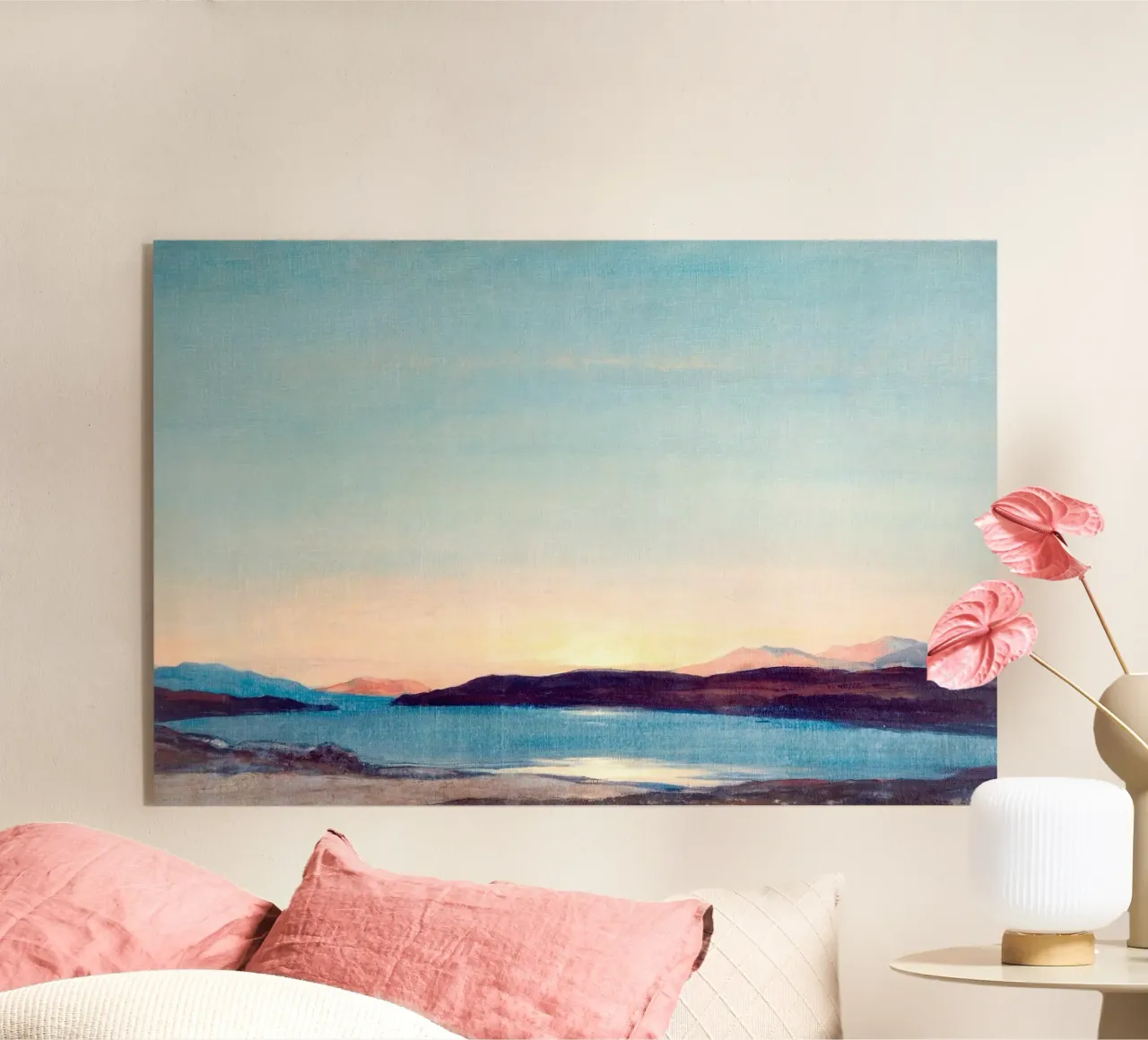 Sunset Lake plexiglass da apoloprints