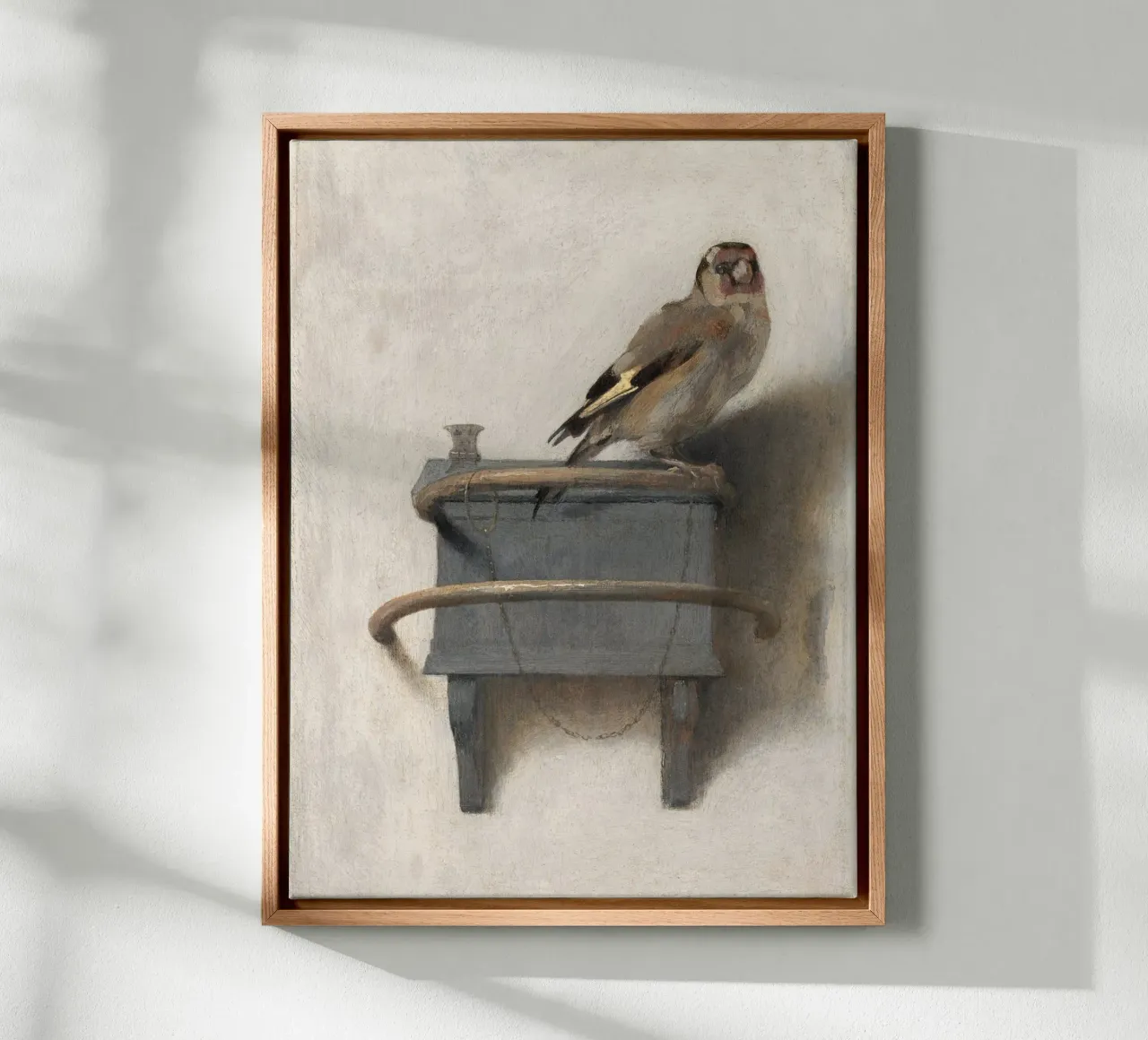 The Goldfinch Painting tela con Cornice a cassetta da apoloprints