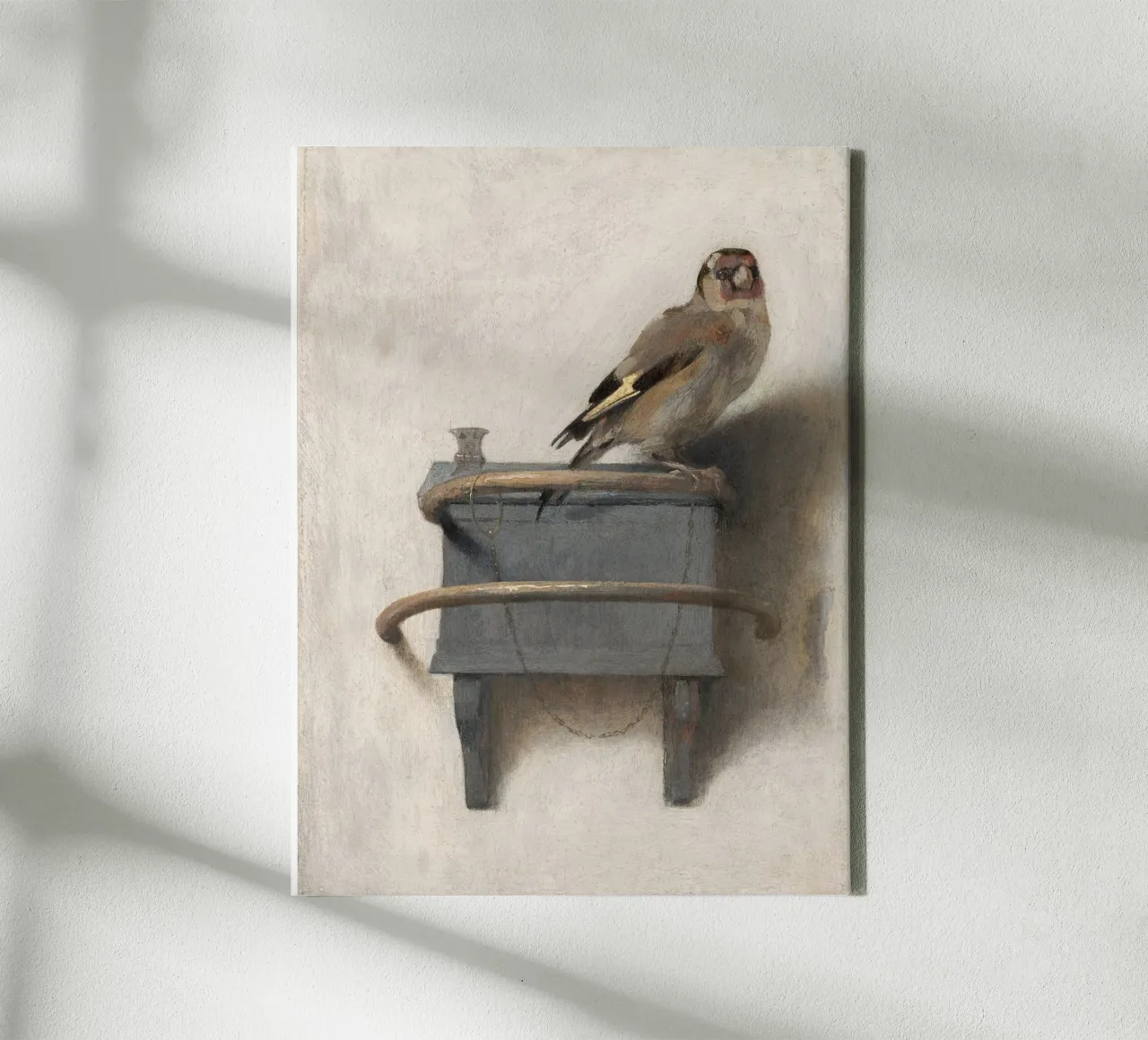 The Goldfinch Painting tela con Cornice a cassetta da apoloprints