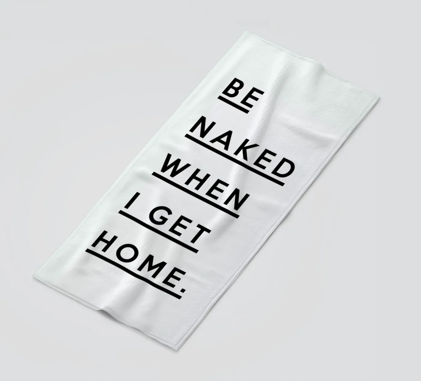 Be Naked telo mare da Honeymoon Hotel
