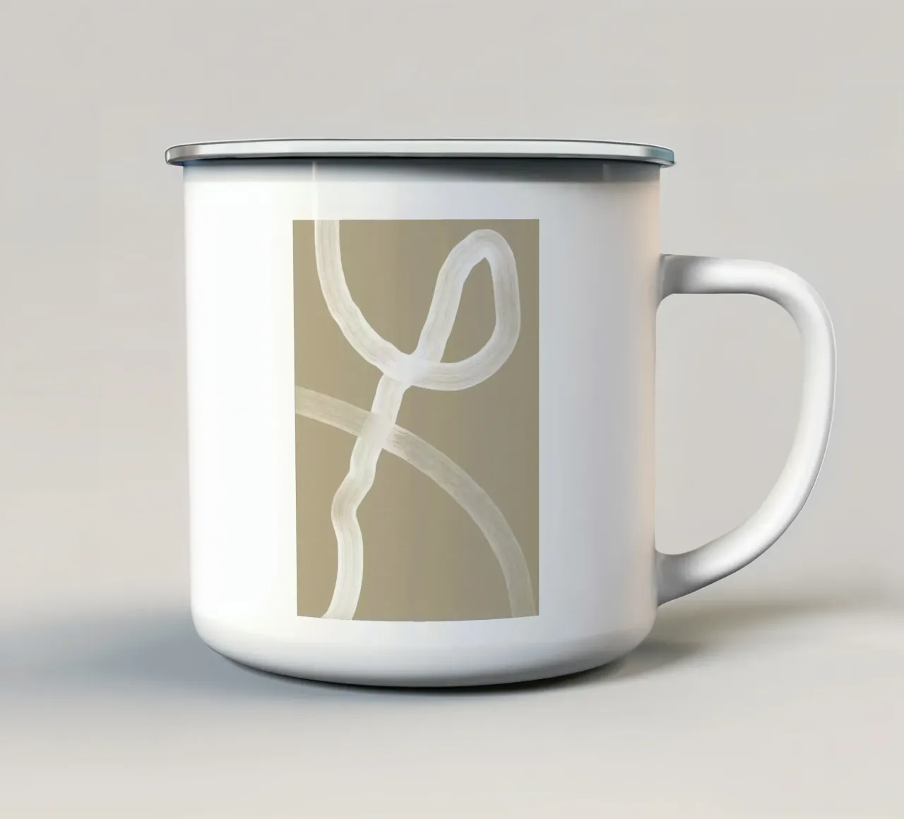 Simple Stories No 4 tazza in smalto da treechild