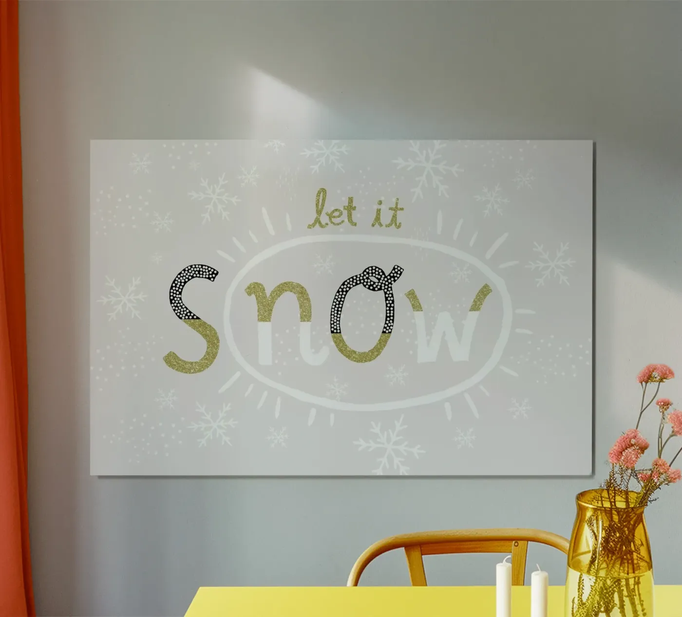 Snow Poster von typealive