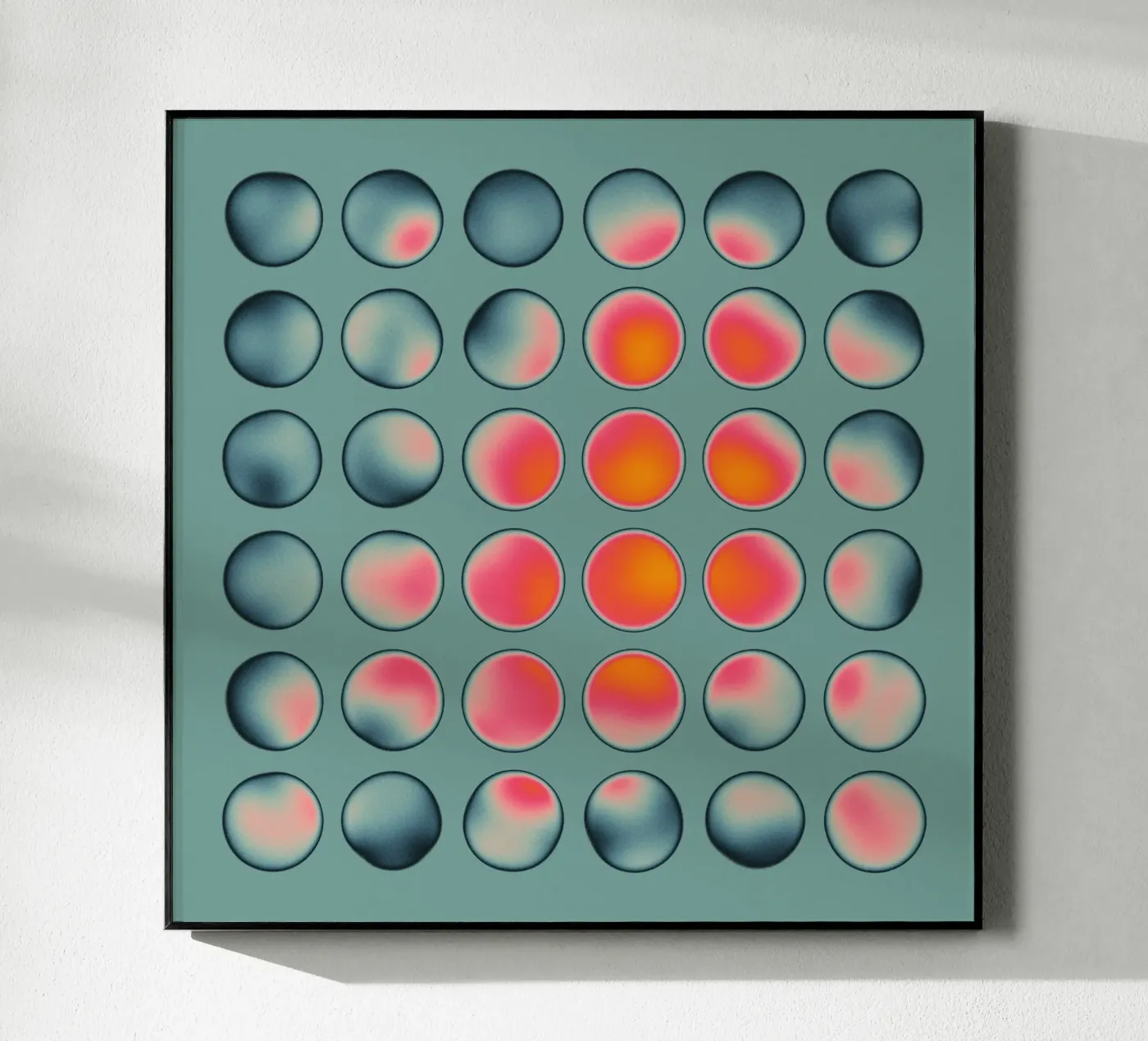 ORBS (30) acryl van Jazzberry Blue