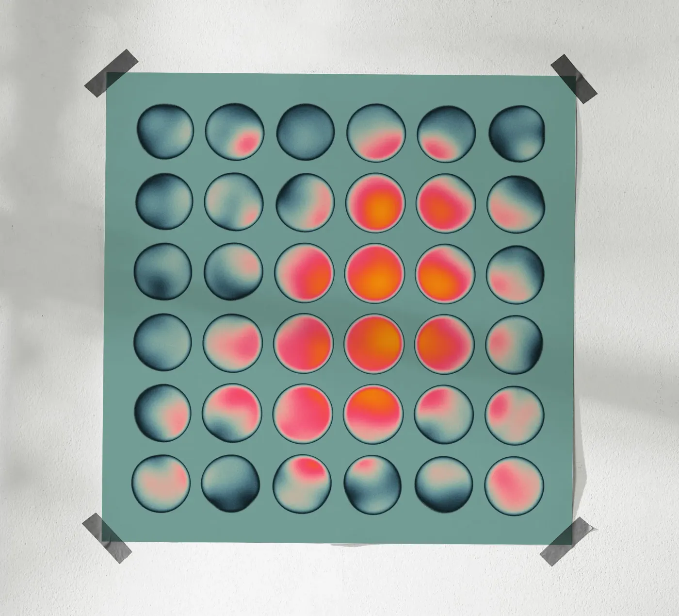 ORBS (30) poster da Jazzberry Blue