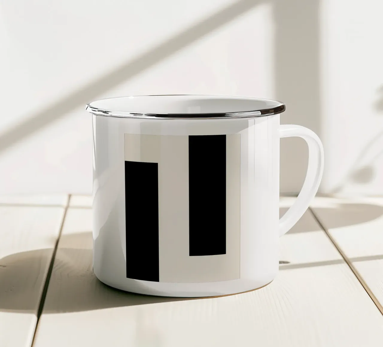 Simple Stories No 5 tazza in smalto da treechild