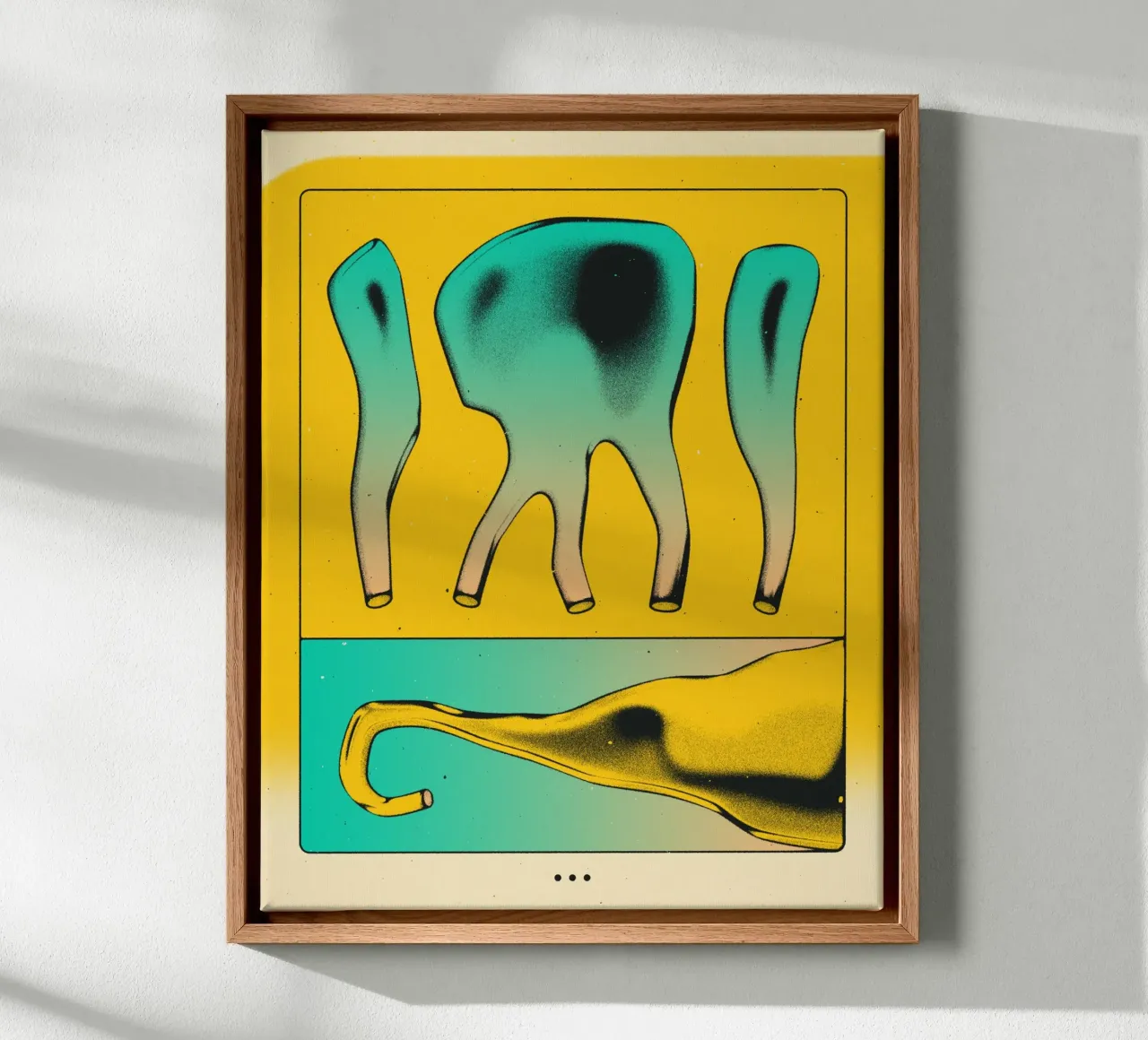 ARTIFACTS (4) tela da Jazzberry Blue