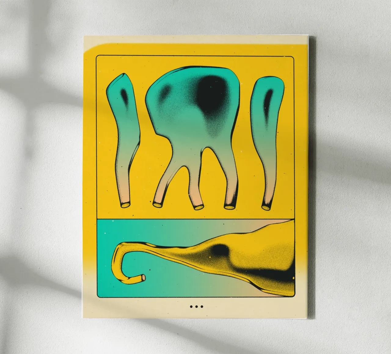 ARTIFACTS (4) tela da Jazzberry Blue