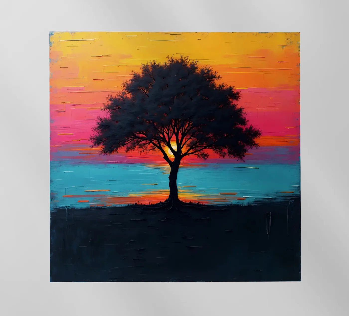 Sunset Sentinel pellicola backlit da Artistic-shop