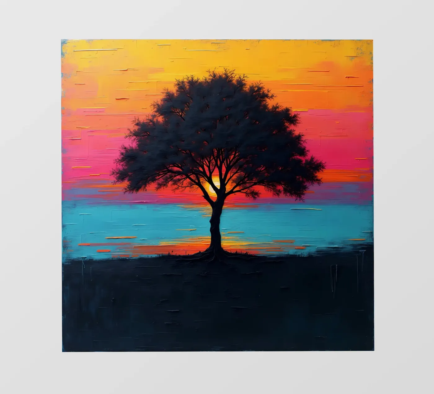 Sunset Sentinel pellicola backlit da Artistic-shop