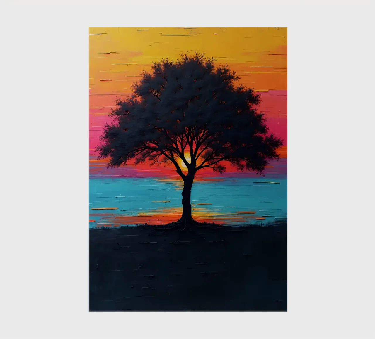 Sunset Sentinel notebook by Artistic-shop
