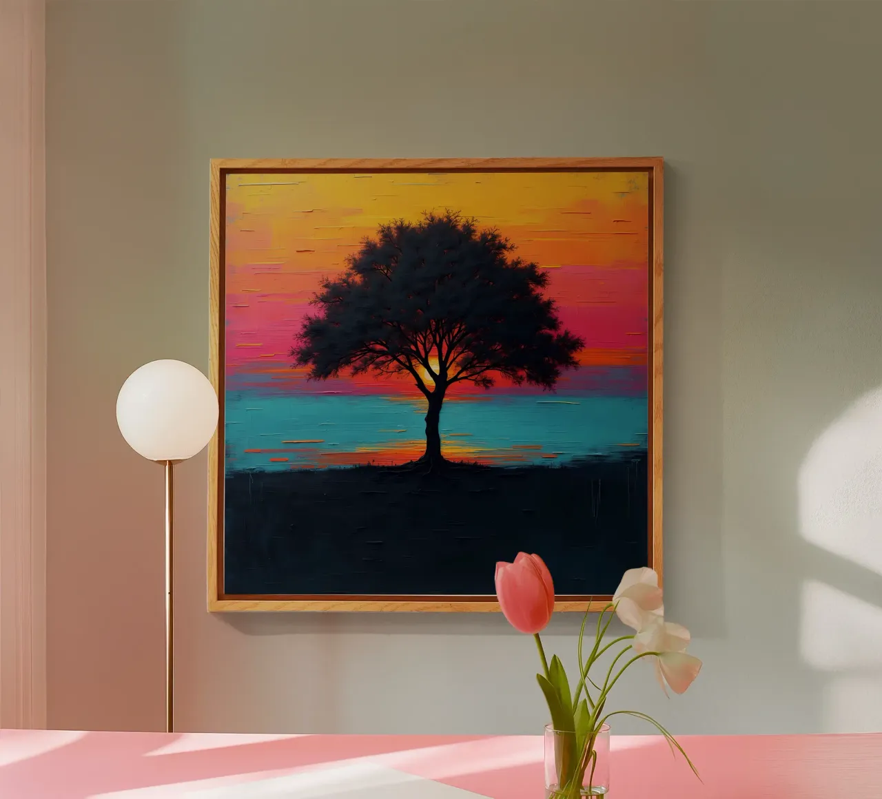 Sunset Sentinel plexiglass da Artistic-shop