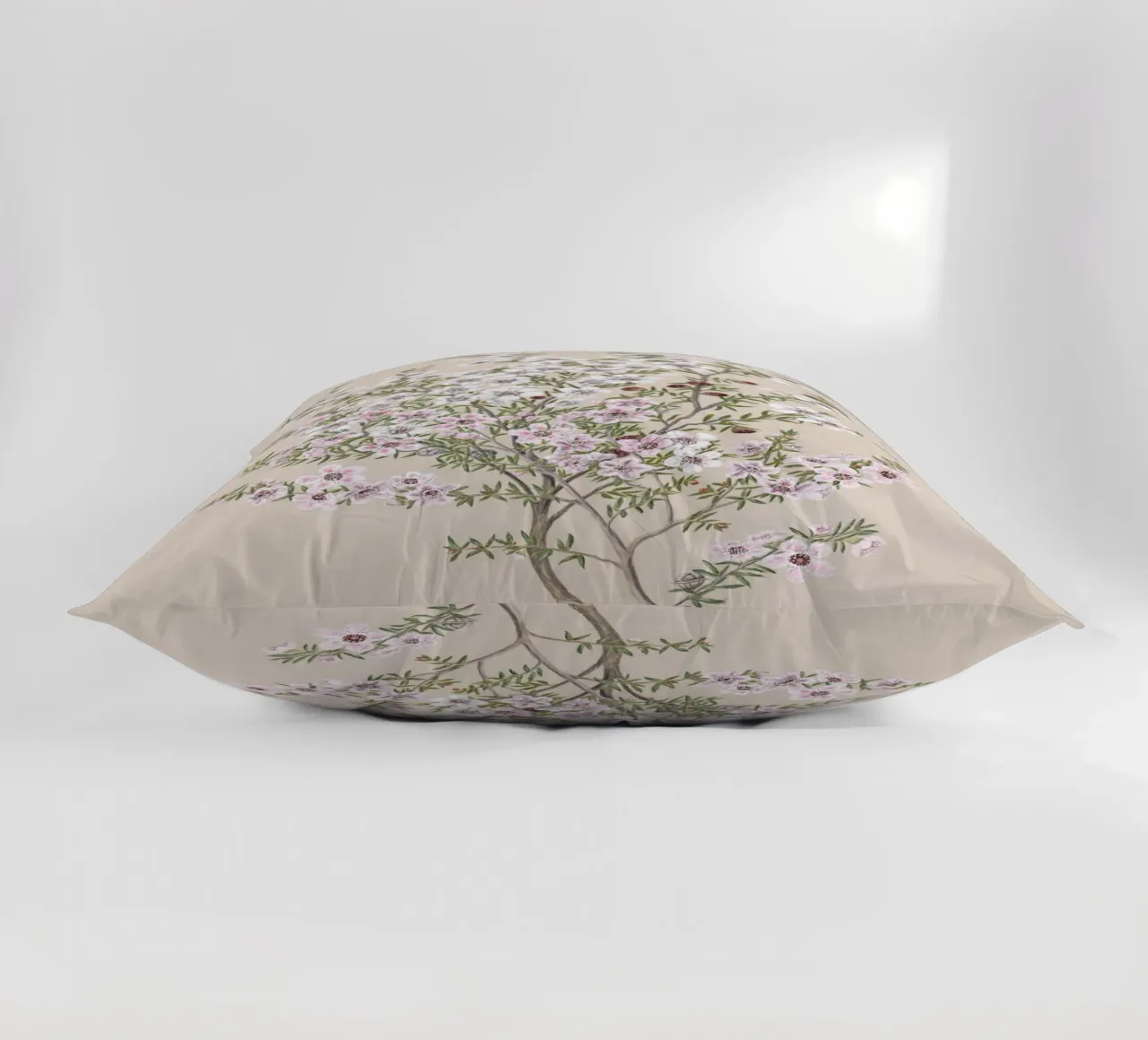 Boho Floral Branch cuscino da apoloprints