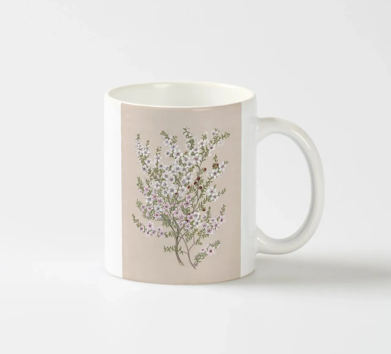 Boho Floral Branch tazza in ceramica da apoloprints