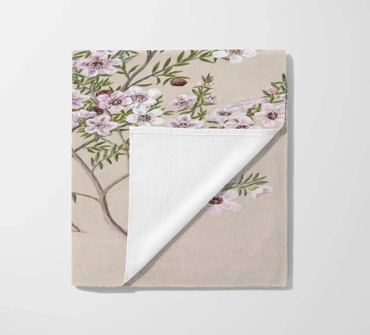 Boho Floral Branch telo mare da apoloprints