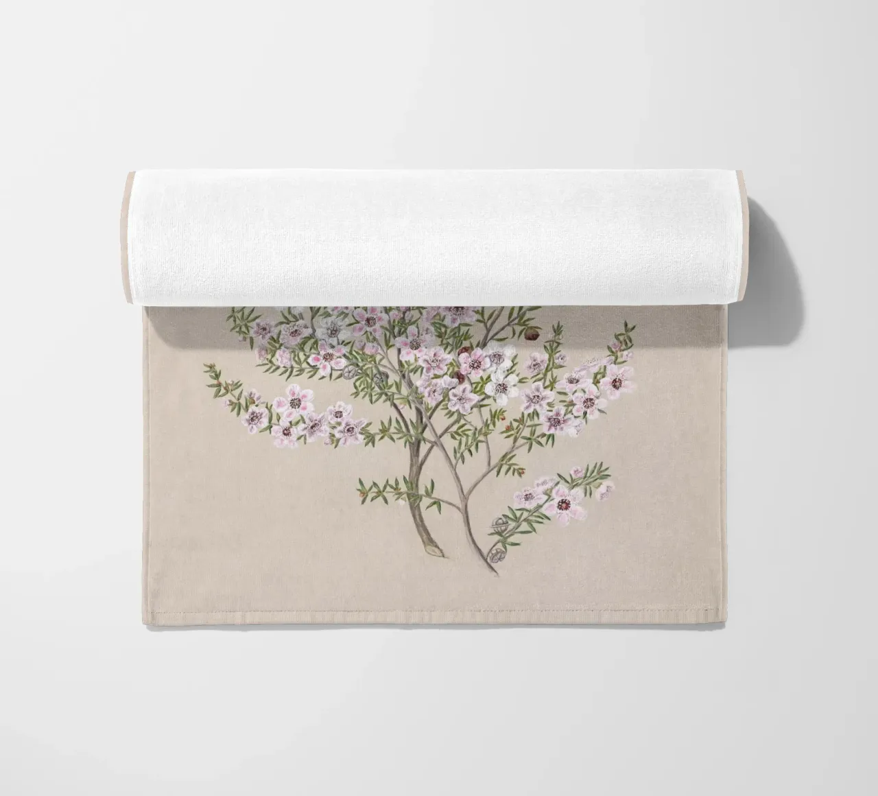 Boho Floral Branch telo mare da apoloprints