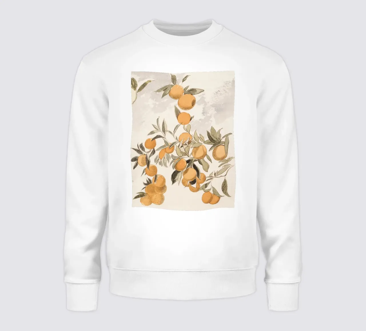 Oranges Boho Watercolor felpa da apoloprints